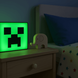 Lámpara Minecraft Creeper
