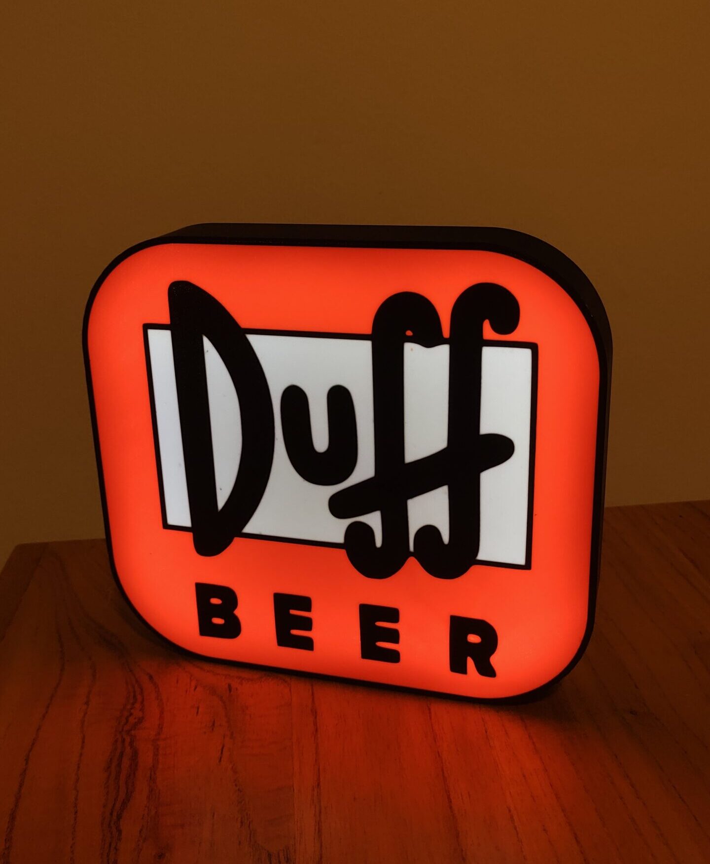 Caja de luz DUFF BEER