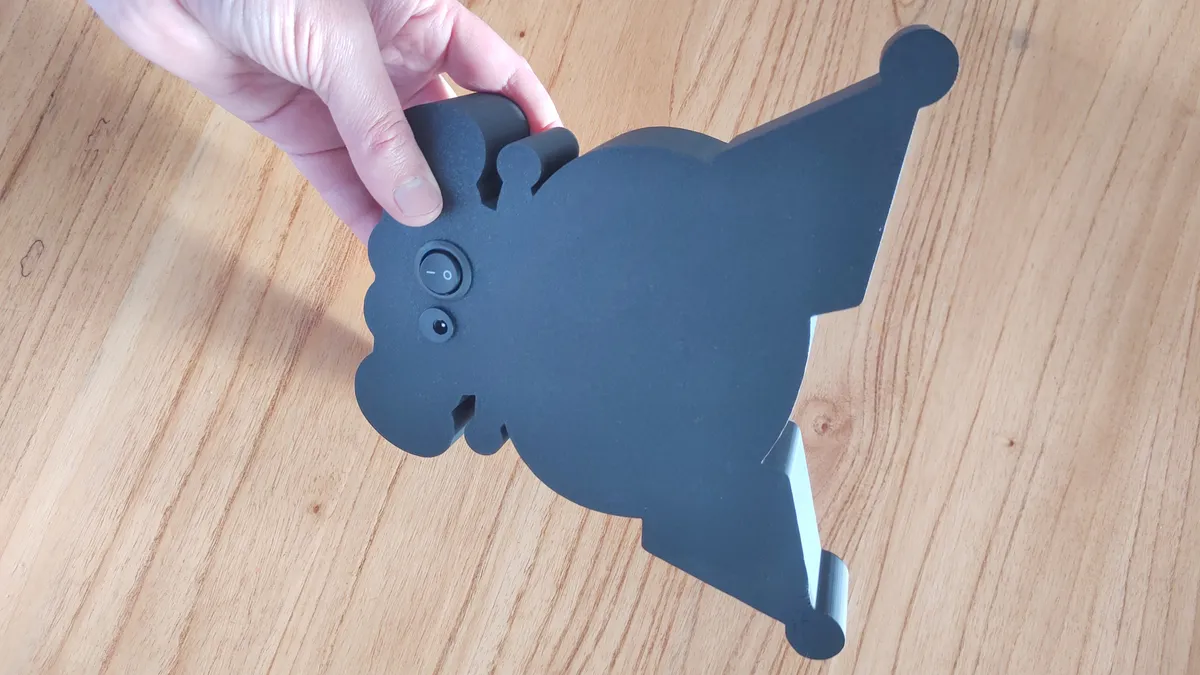 Lámpara Nocturna Kuromi De Hello Kitty Velador