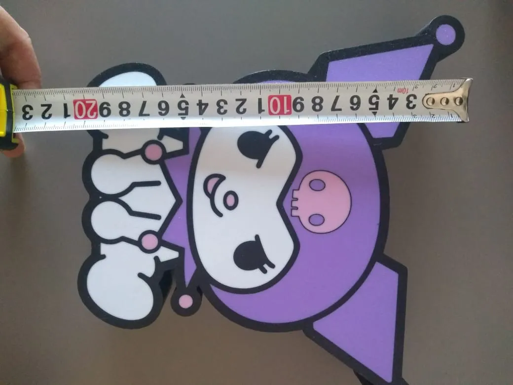 Lámpara Nocturna Kuromi De Hello Kitty Velador