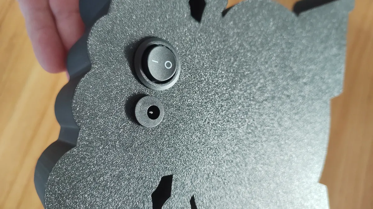 Lámpara Nocturna Kuromi De Hello Kitty Velador