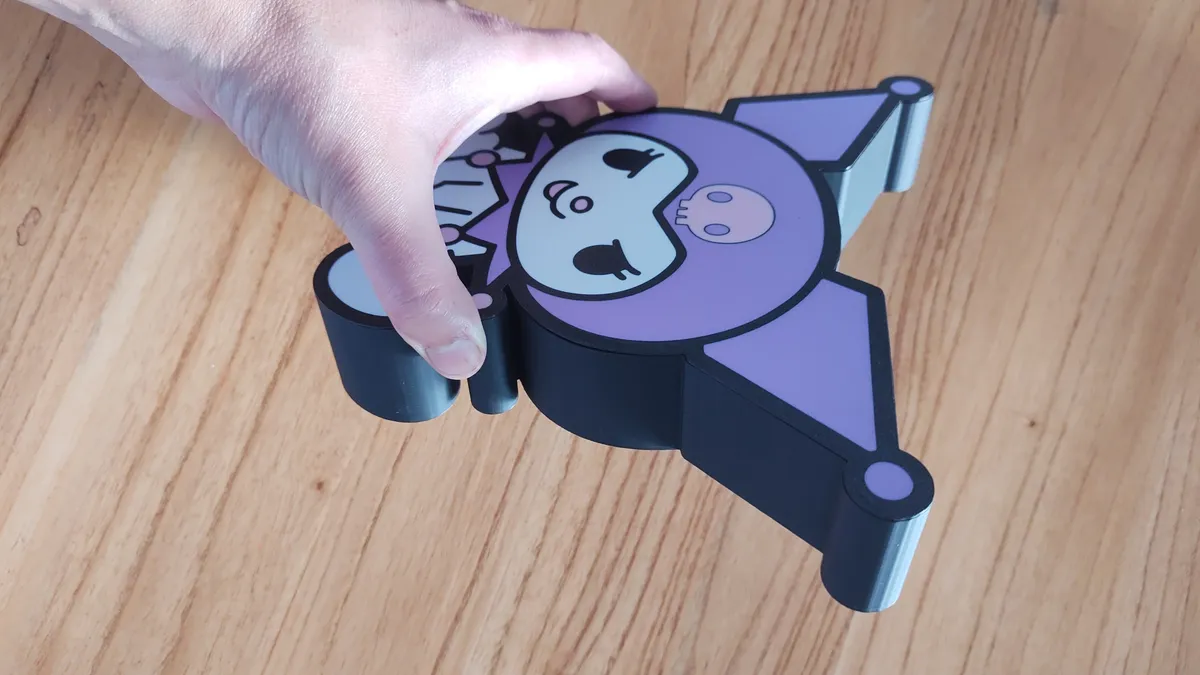 Lámpara Nocturna Kuromi De Hello Kitty Velador