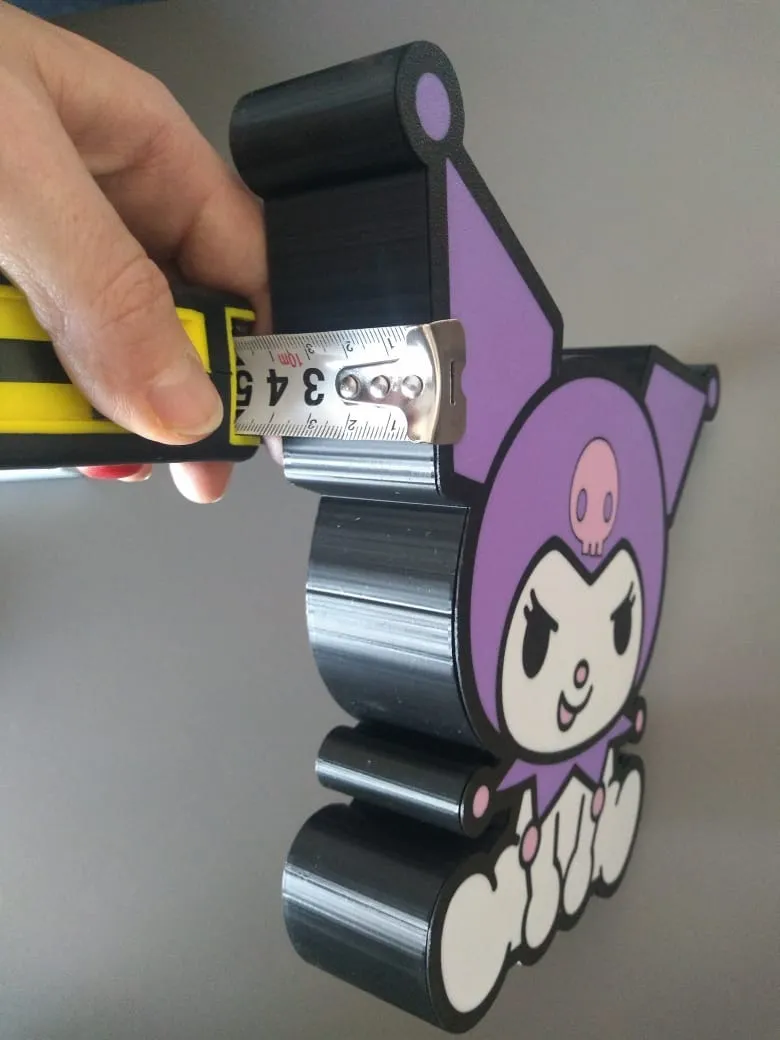 Lámpara Nocturna Kuromi De Hello Kitty Velador