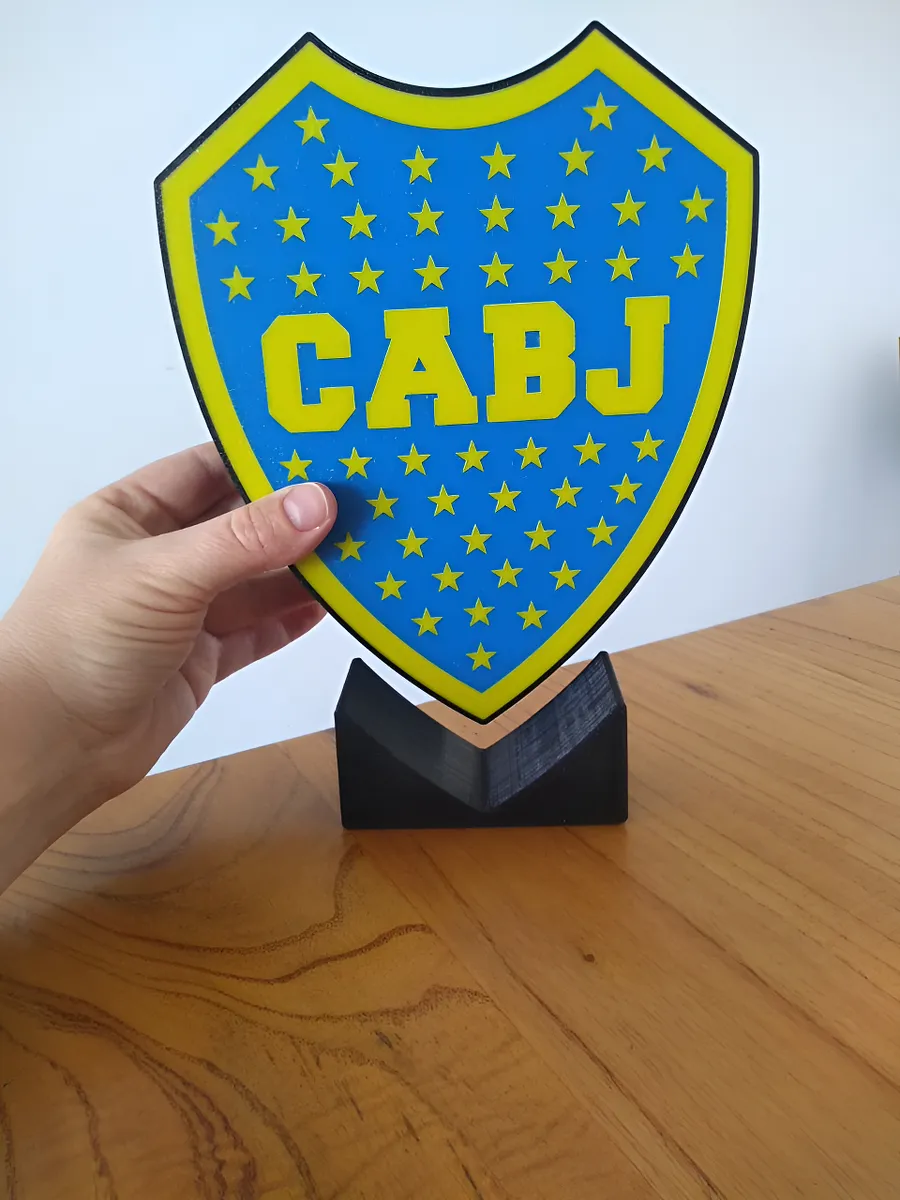 Lámpara LED Boca Juniors + Llavero de regalo
