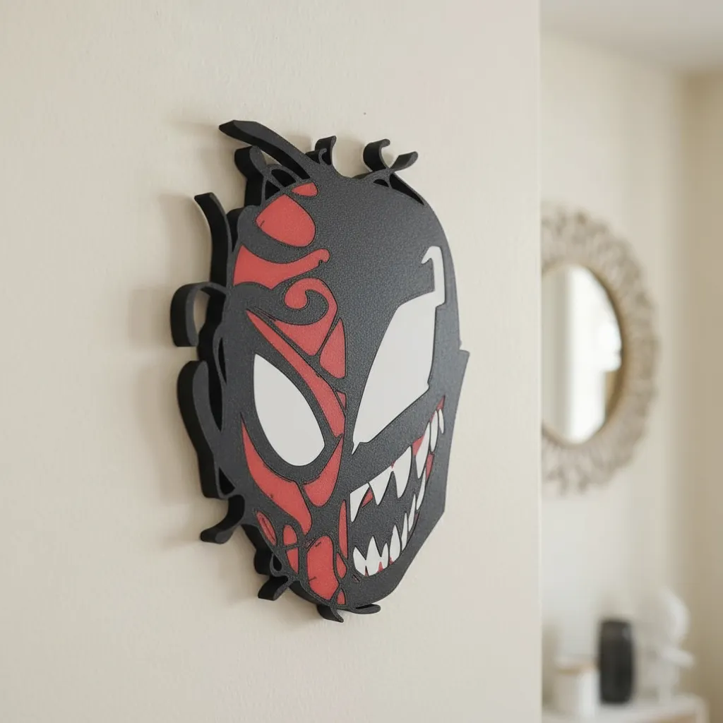 Cuadro Cartel Spiderman - Venom Deco Habitación Hombre Araña