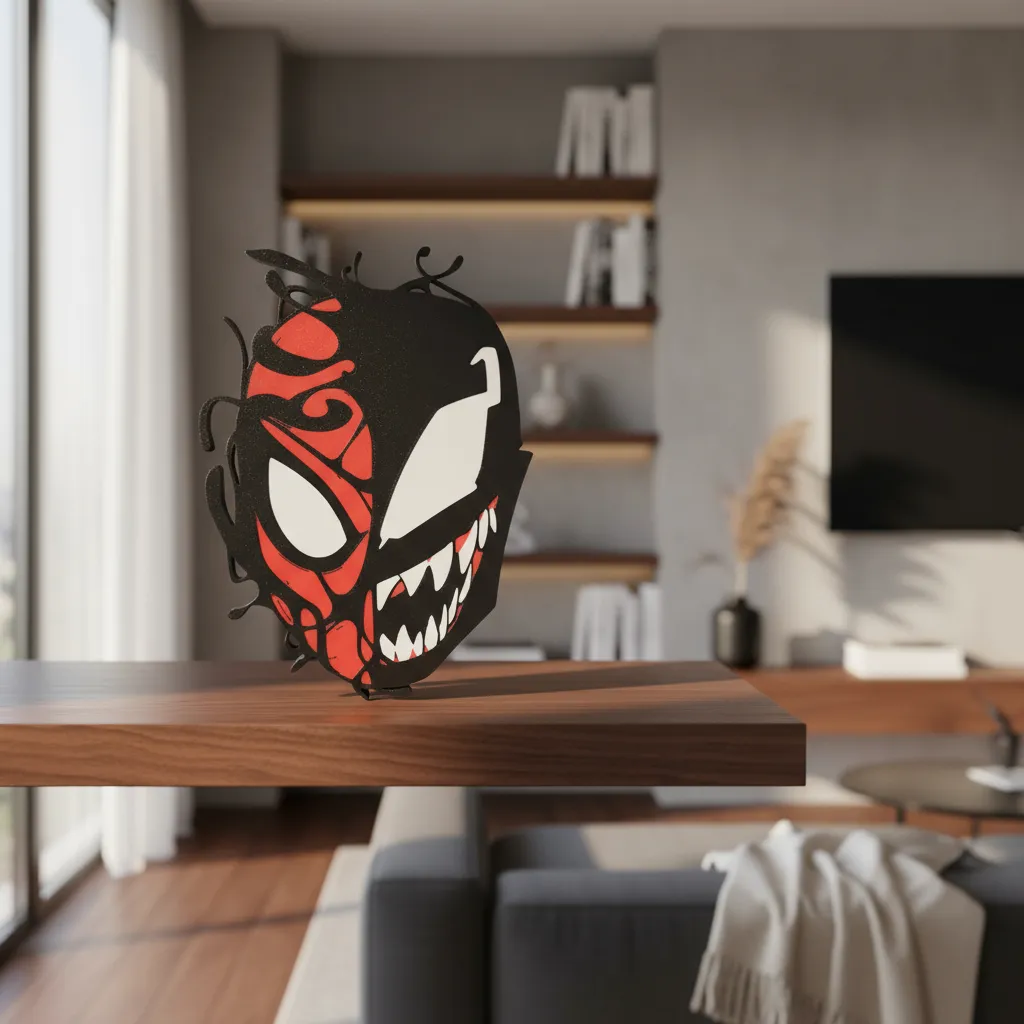 Cuadro Cartel Spiderman - Venom Deco Habitación Hombre Araña
