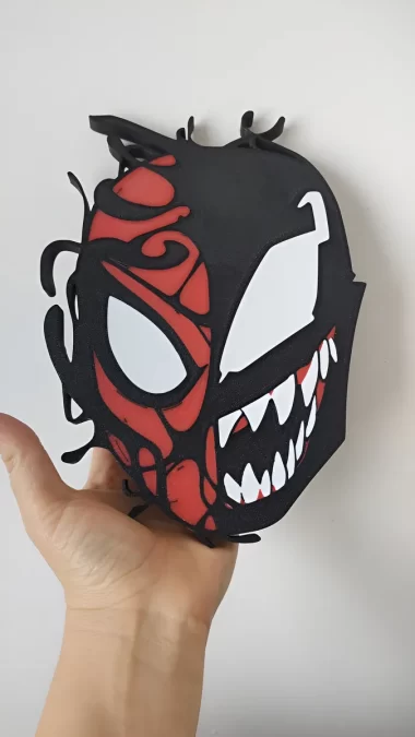 Cuadro Cartel Spiderman - Venom Deco Habitación Hombre Araña