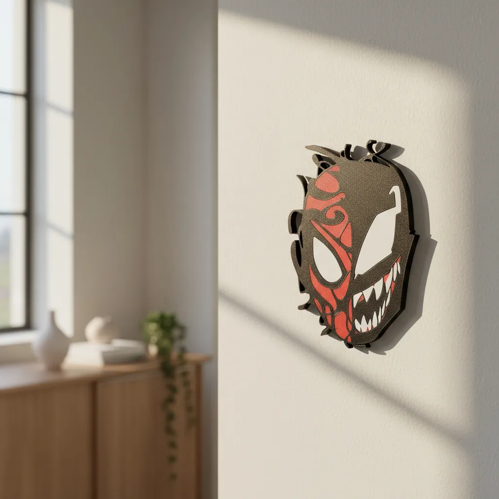 Cuadro Cartel Spiderman - Venom Deco Habitación Hombre Araña