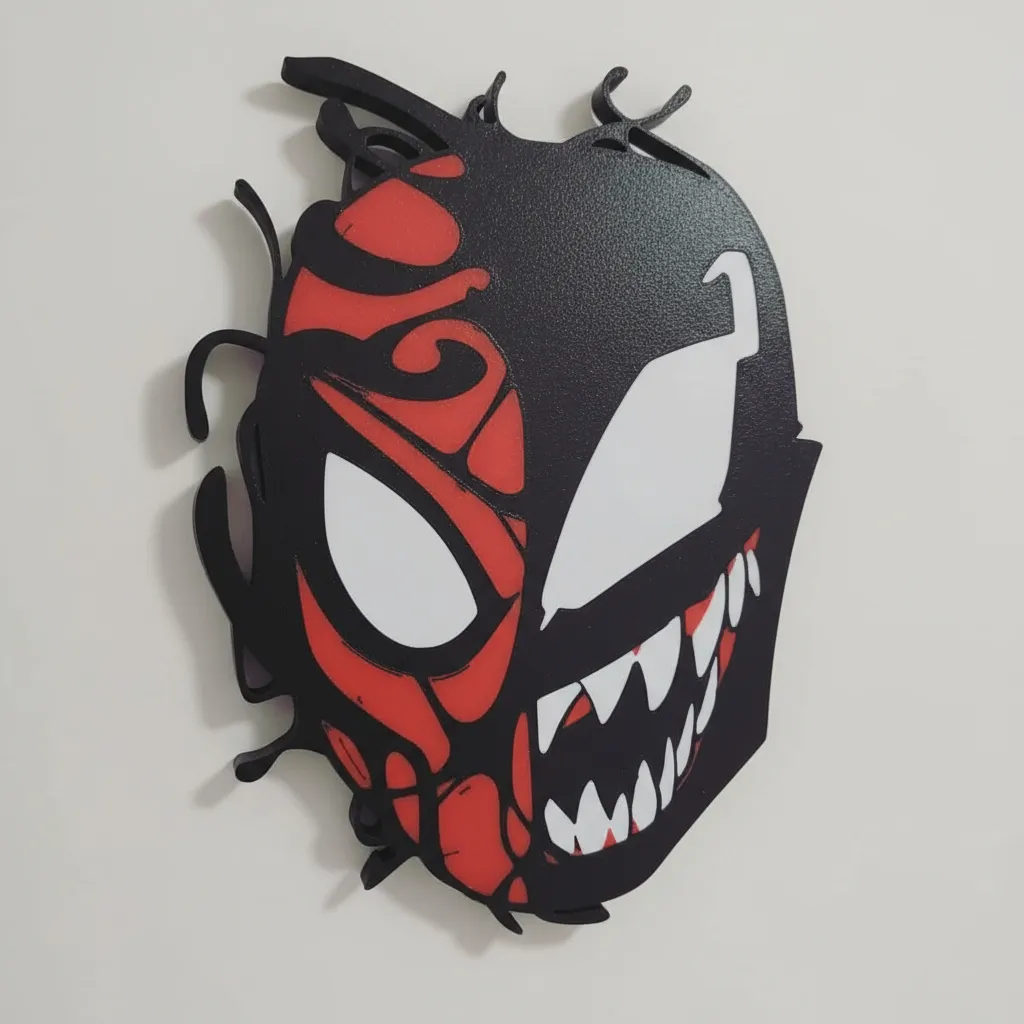 Cuadro Cartel Spiderman - Venom Deco Habitación Hombre Araña