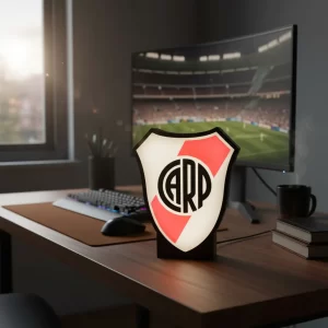 Lámpara LED River Plate + Llavero de regalo