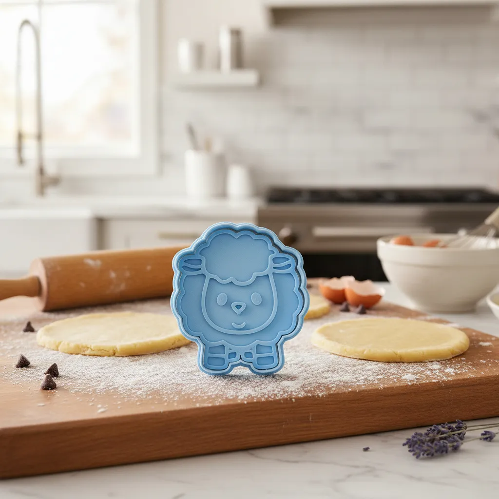 Cortante + Sello Animales Granja Galletitas Setx6 Moldes Color Según Stock