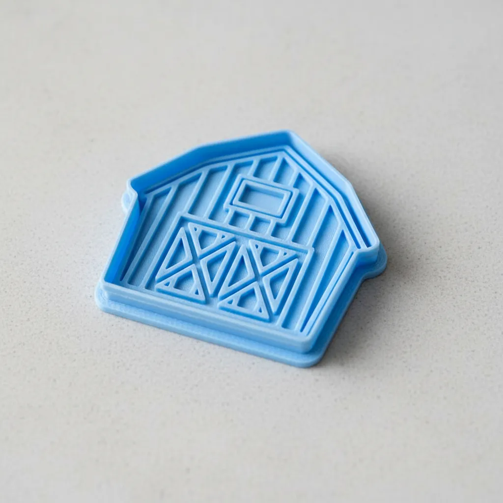 Cortante + Sello Animales Granja Galletitas Setx6 Moldes Color Según Stock