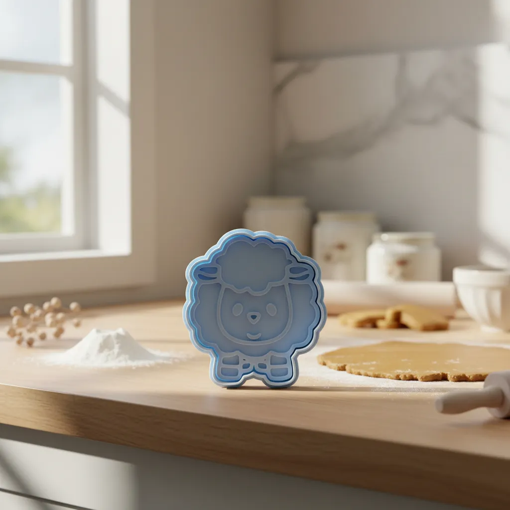 Cortante + Sello Animales Granja Galletitas Setx6 Moldes Color Según Stock