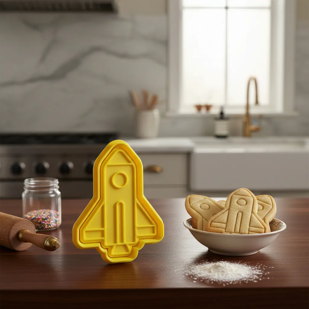 Cortante+sello Galletitas Espacio Astronauta Estrella Kitx7