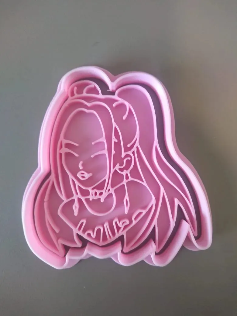 Cortante De Galletitas Guerreras K Pop Demon Hunters Set X 4 Color Según Stock