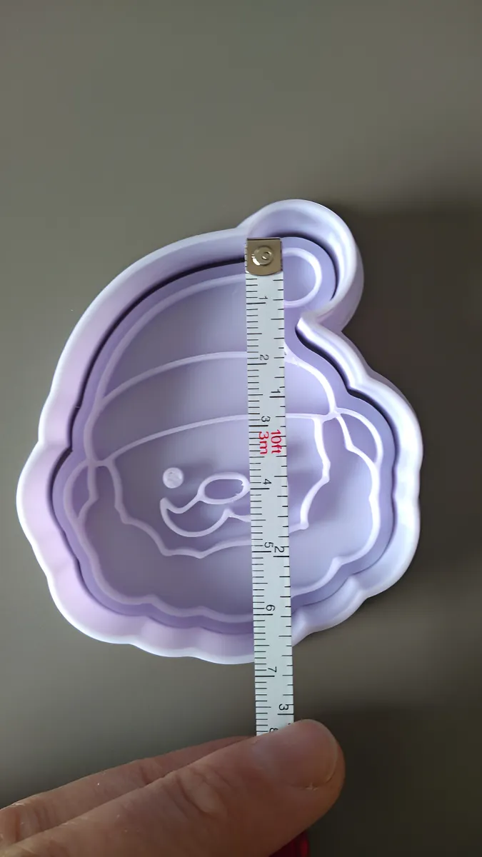 Cortante + Sello Galletitas Navideñas, Set X 6 Moldes color según stock