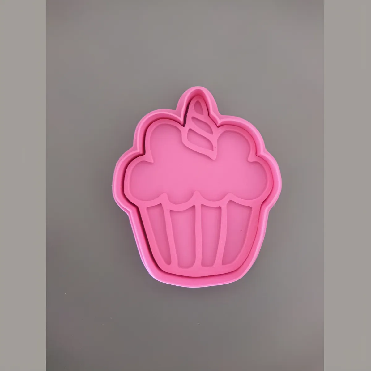 Kit cortante + sello Unicornio Arcoiris Galletitas Masa x6 color según stock