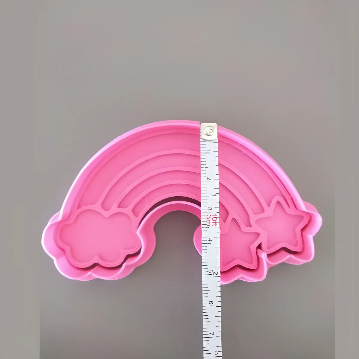 Kit cortante + sello Unicornio Arcoiris Galletitas Masa x6 color según stock