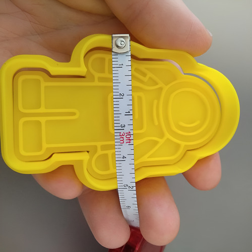 Cortante+sello Galletitas Espacio Astronauta Estrella Kitx7 Color Según Stock