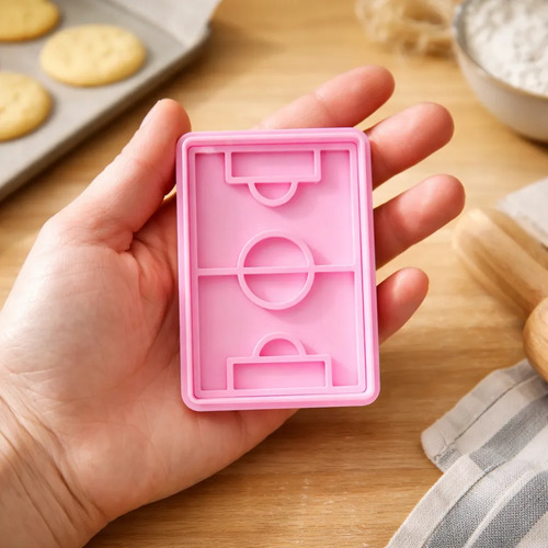 Set Cortantes Galletitas Fútbol Argentina X6 Mundial Color Según Stock