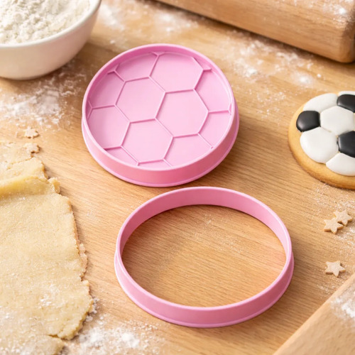 Set Cortantes Galletitas Fútbol Argentina X6 Mundial Color Según Stock